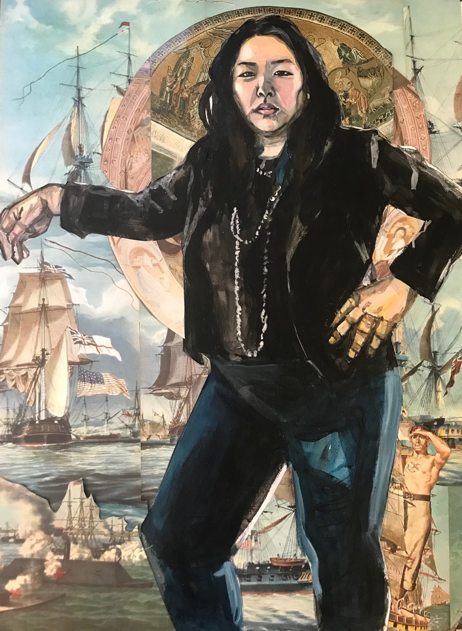 12. The Giant Asian Girl- Jane, 2019, 18 x 24