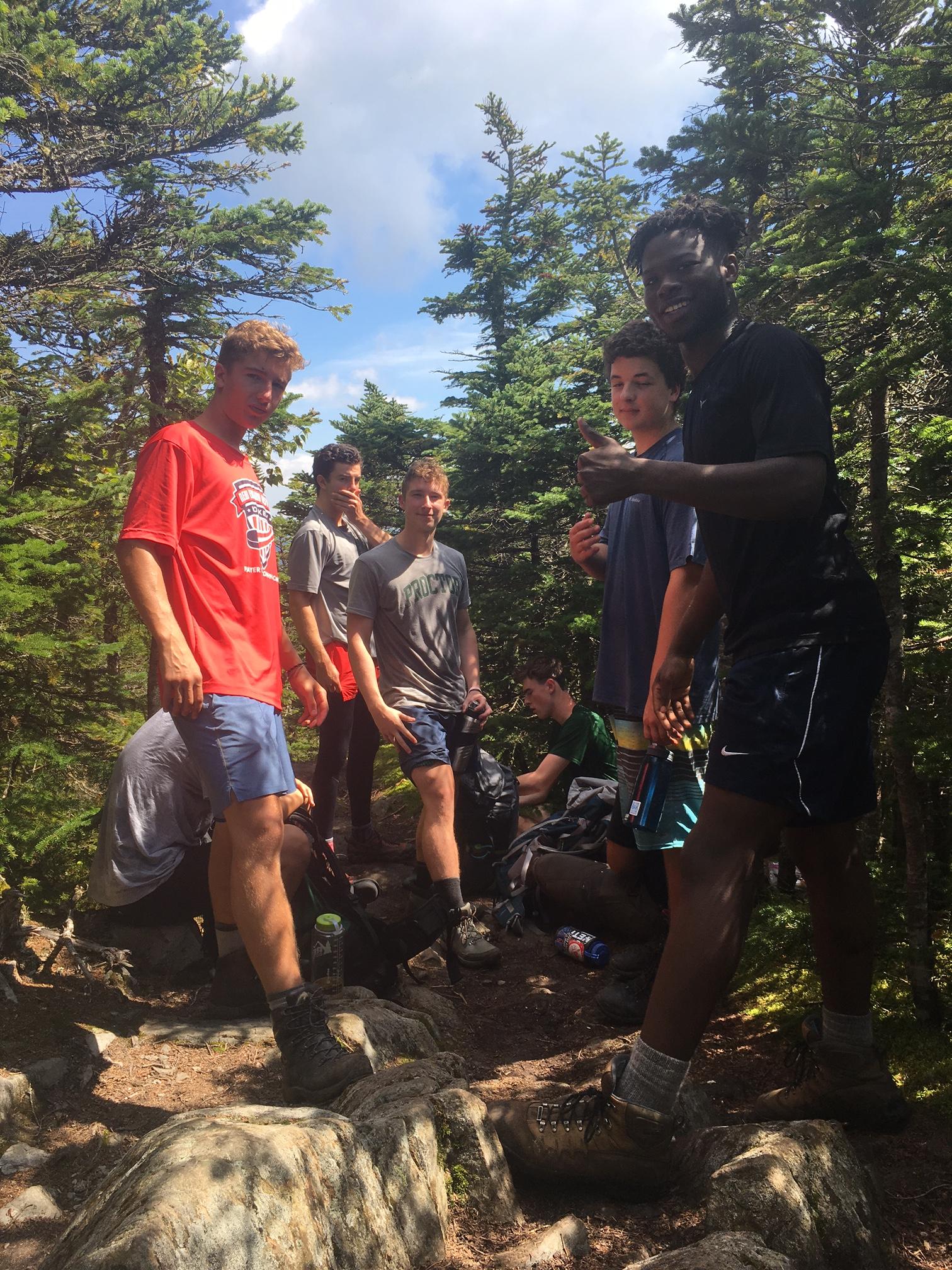 Proctor Academy Wilderness Orientation Experiential Learning