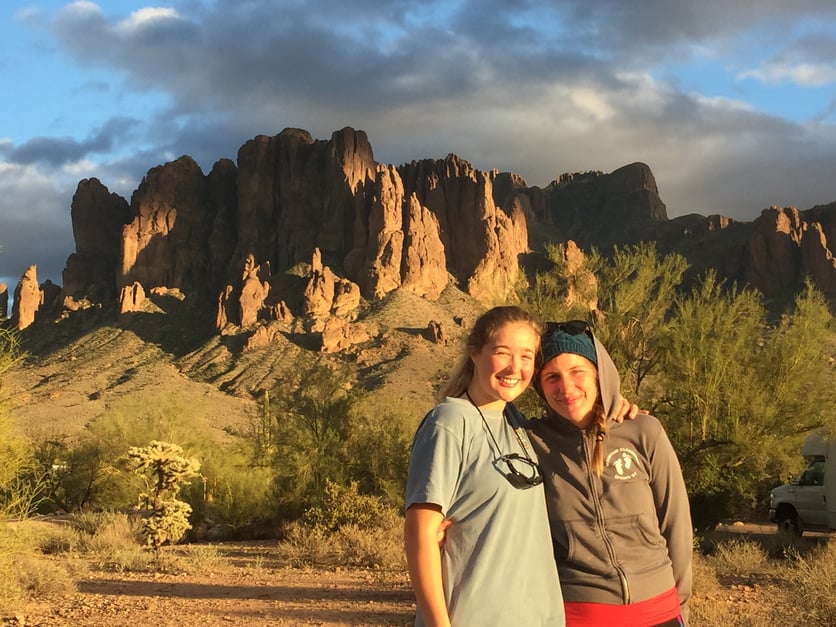 Coco and Catherine in the Evening Light.jpg