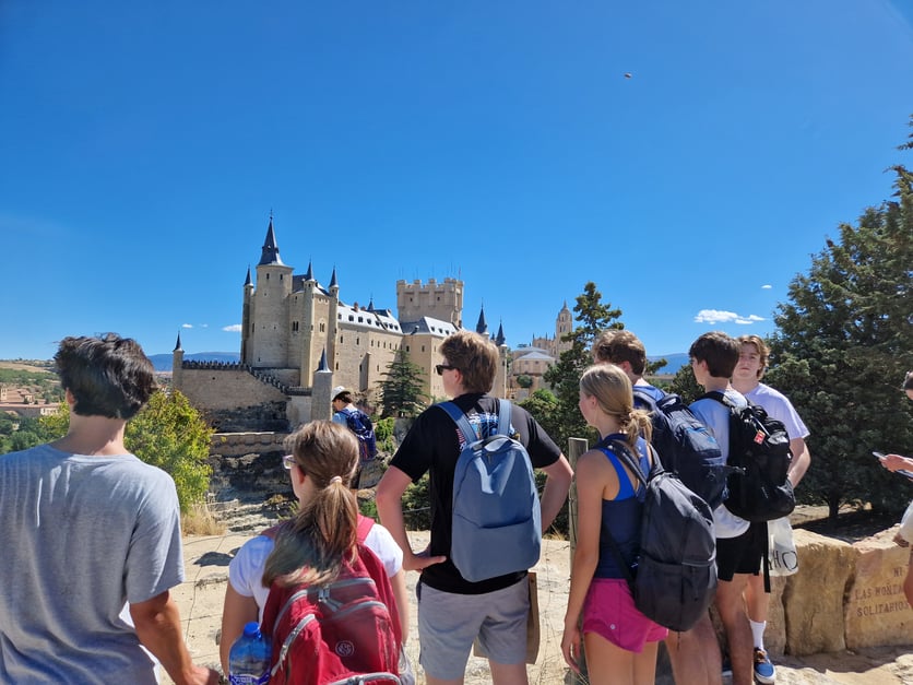 Proctor en Segovia students study Spanish History in Segovia
