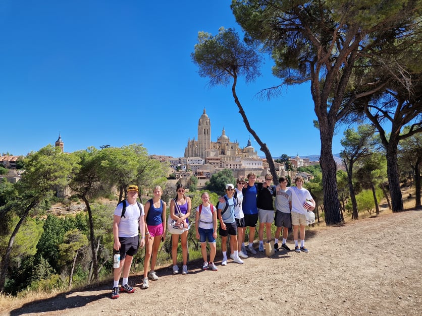 Proctor en Segovia students learn about Spain through travel