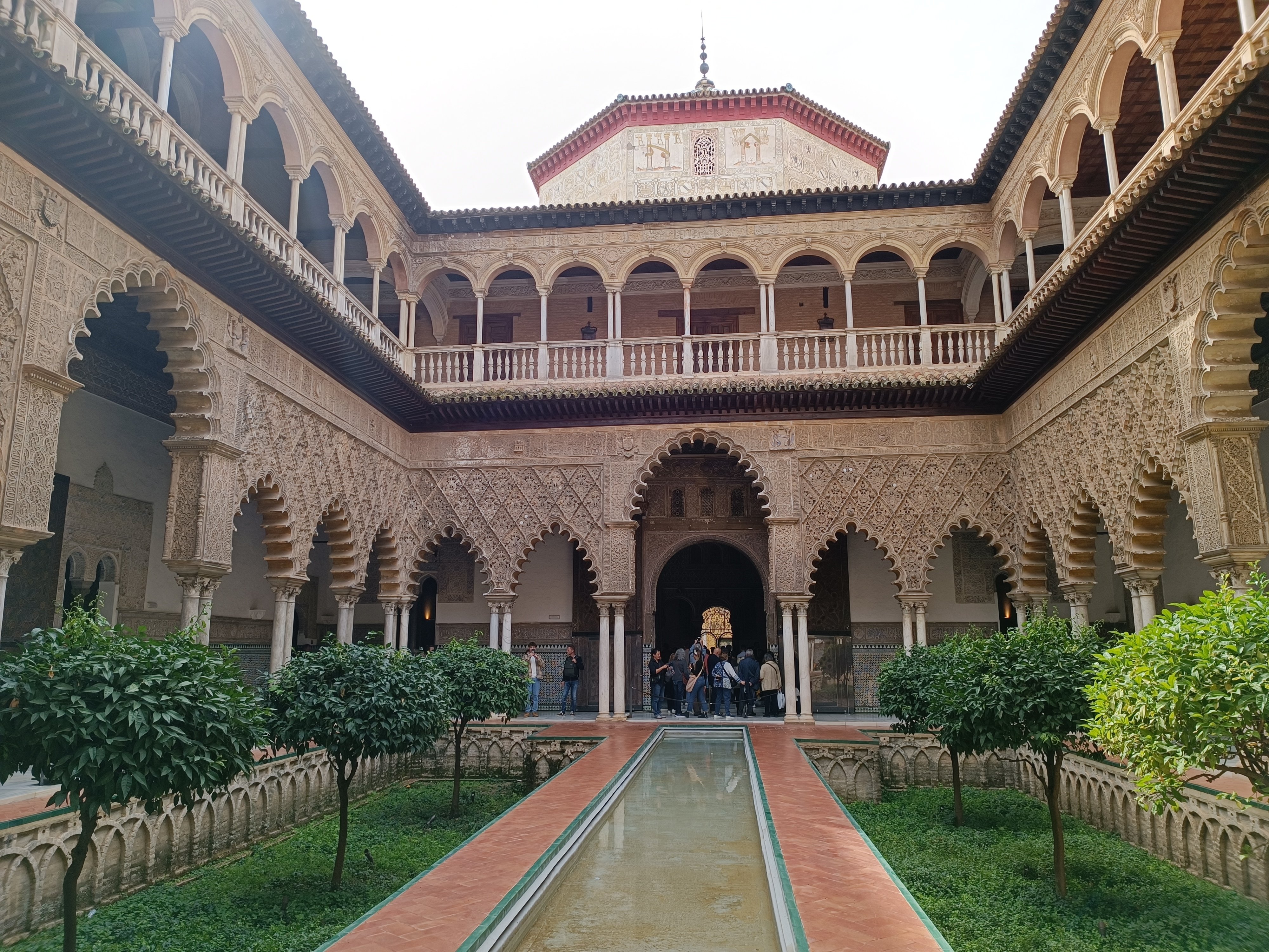 Proctor Academy students visit the Alcazar in Seville