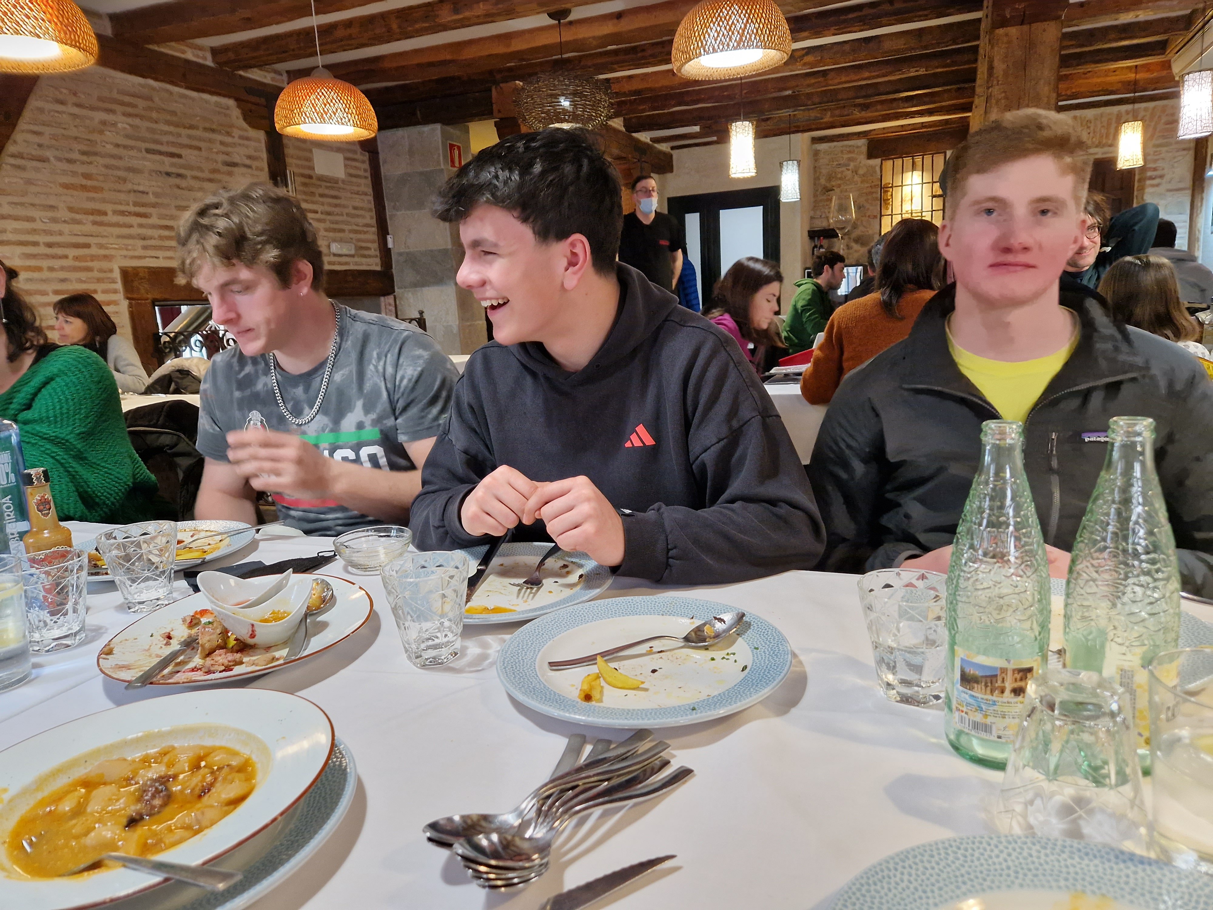 Proctor en Segovia learns about Spanish food culture