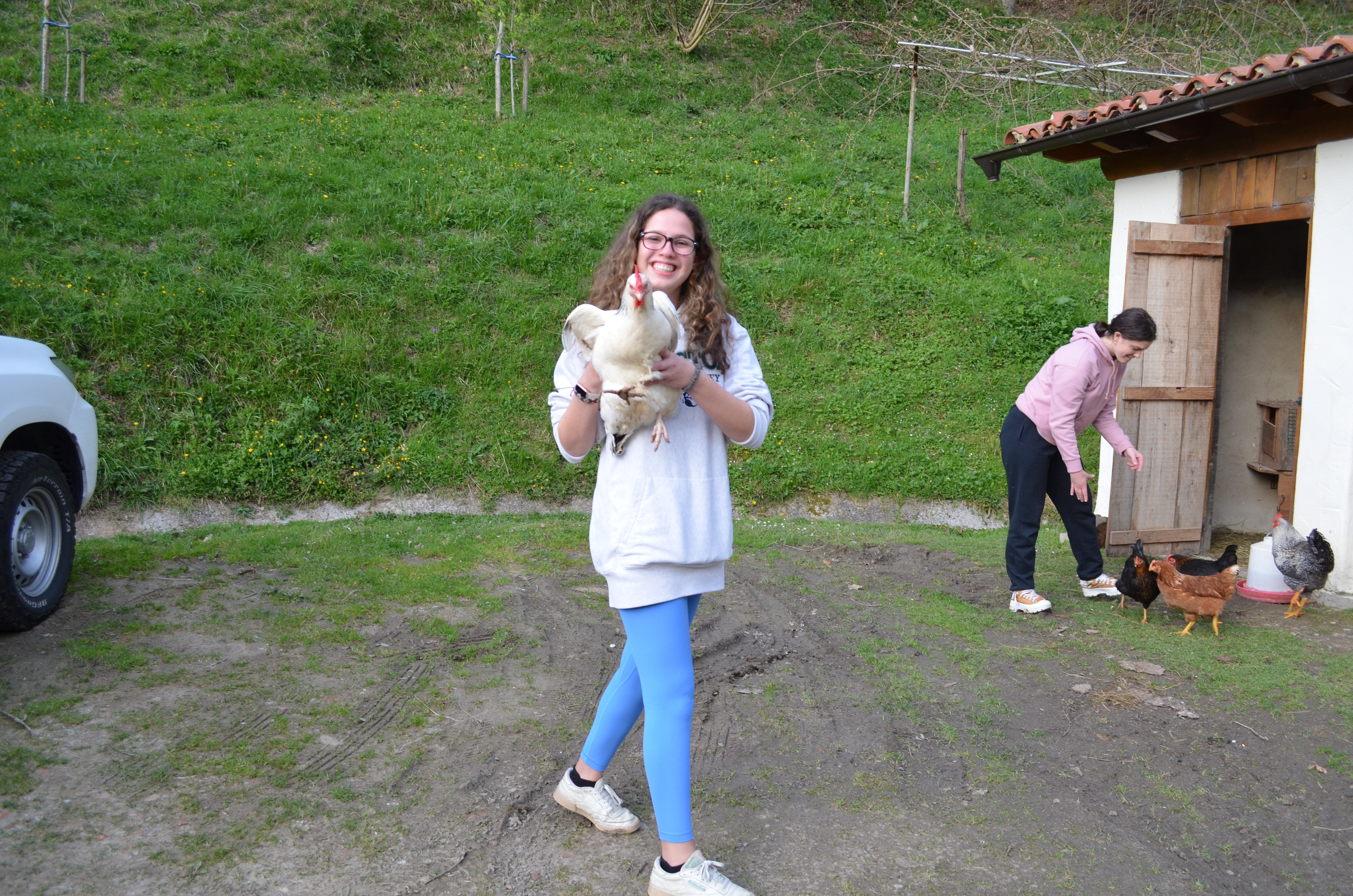 Proctor students live and learn in a house together in rural Navarra / Basque Country