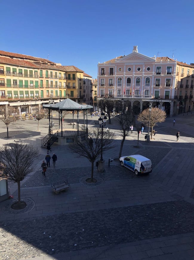 Proctor en Segovia classrooms are located in Segovia's old quarter