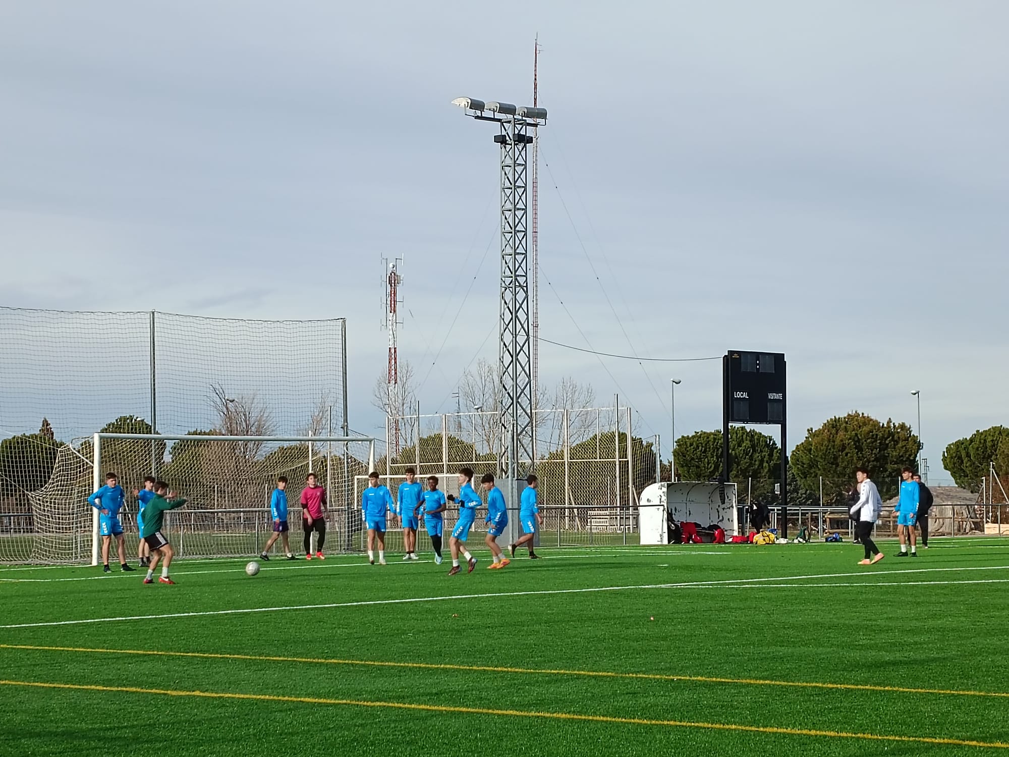 Proctor en Segovia soccer afternoon activity