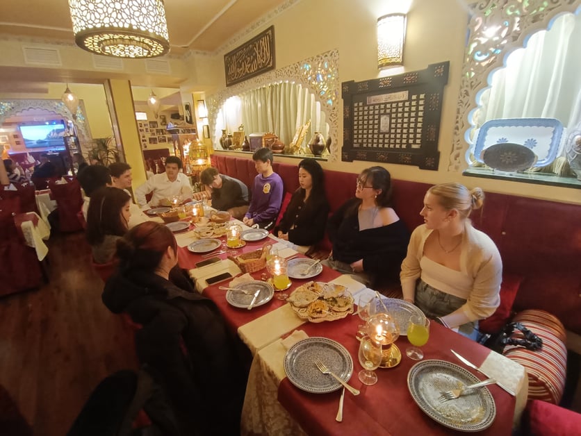 Proctor en Segovia learn about Spanish food culture