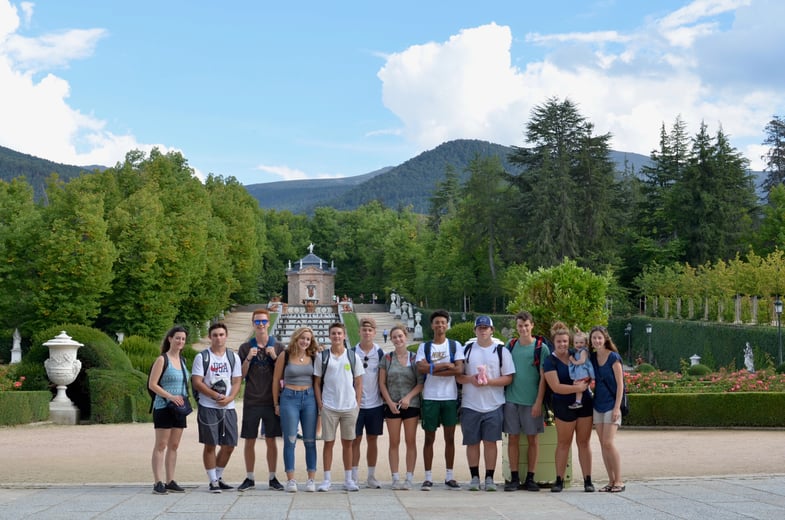 Proctor en Segovia visits La Granja royal palace and gardens