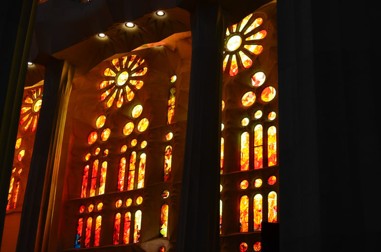 Proctor en Segovia visits Gaudí's Sagrada Familia