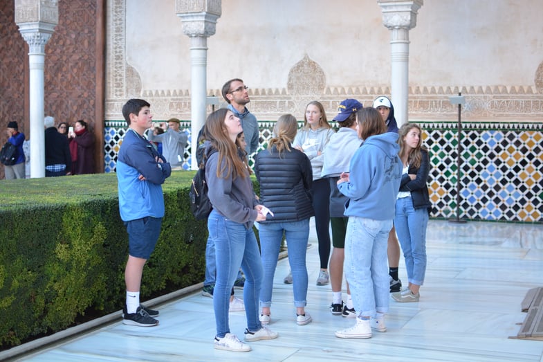 Proctor en Segovia visits the Alhambra