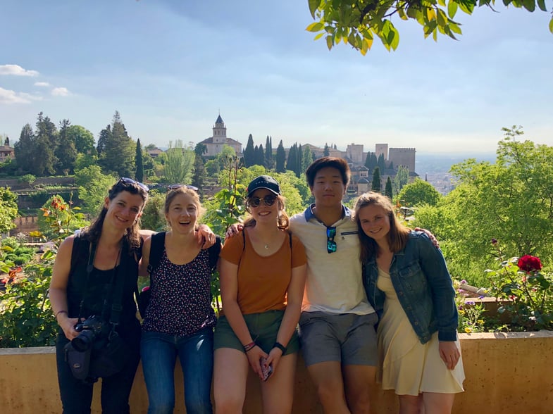 Proctor en Segovia visits The Alhambra in Granada
