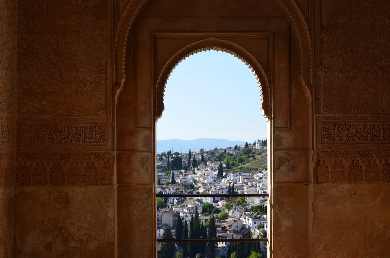 Proctor en Segovia visits the Alhambra.