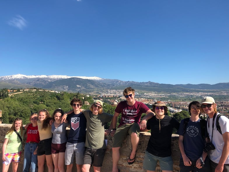 Proctor en Segovia visits the Alhambra.