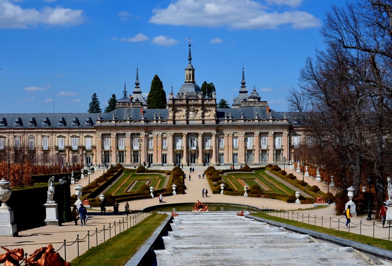 Proctor en Segovia visits the La Granja Royal Palace