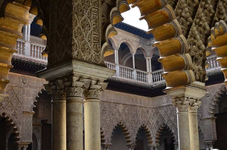 Proctor en Segovia visits the Alcázar de Sevilla