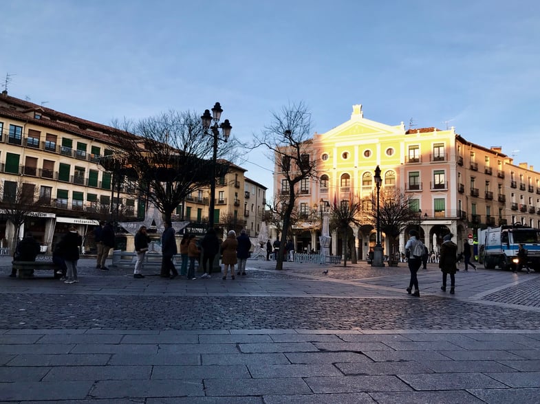 Proctor en Segovia "campus" on the Plaza Mayor