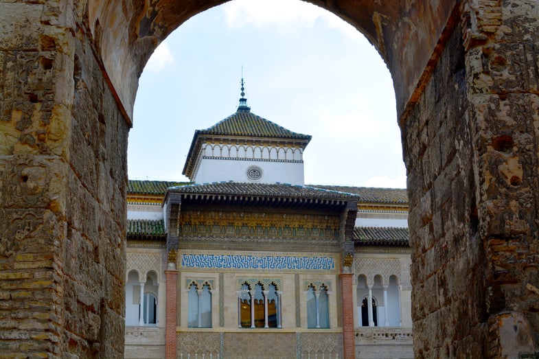 Proctor en Segovia visits the Alcázar de Sevilla