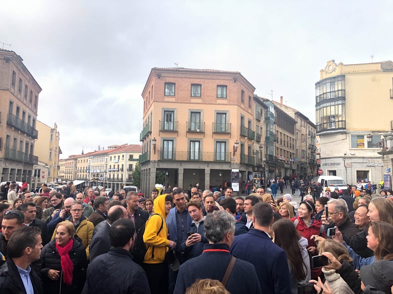 Proctor en Segovia students meet Spanish Prime Minister 