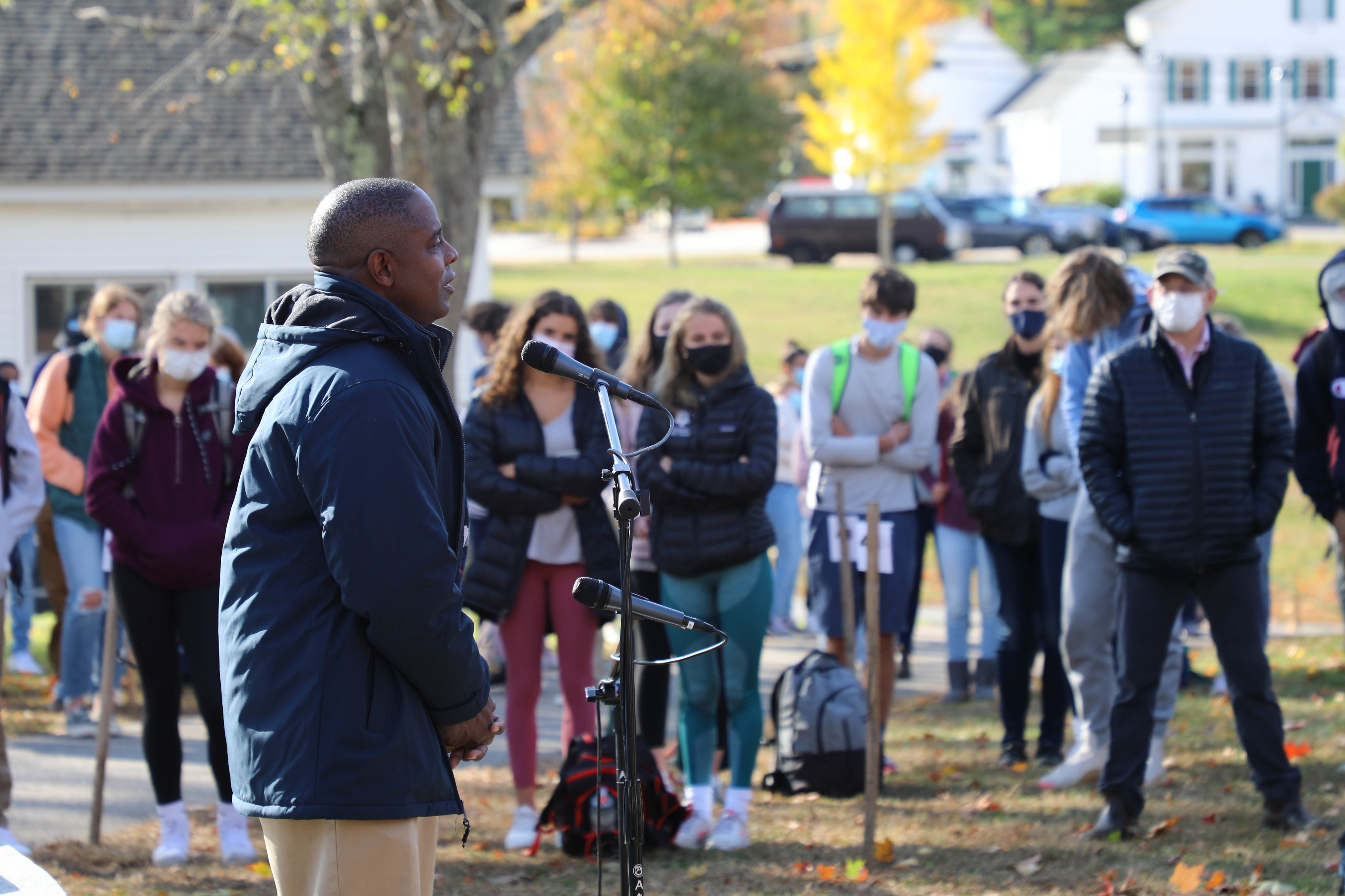 Proctor Academy Head of School Brian Thomas