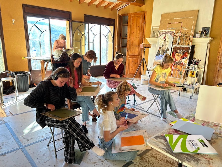 Proctor Academy European Art Classroom Art Immersion Program