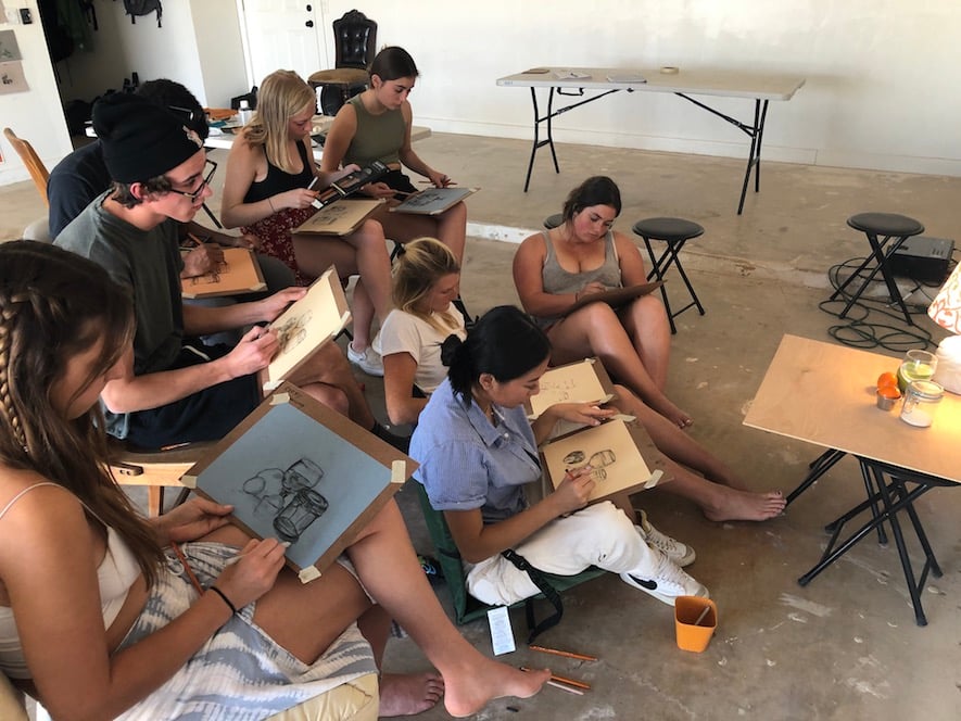 Proctor Academy European Art Classroom Art Immersion Program