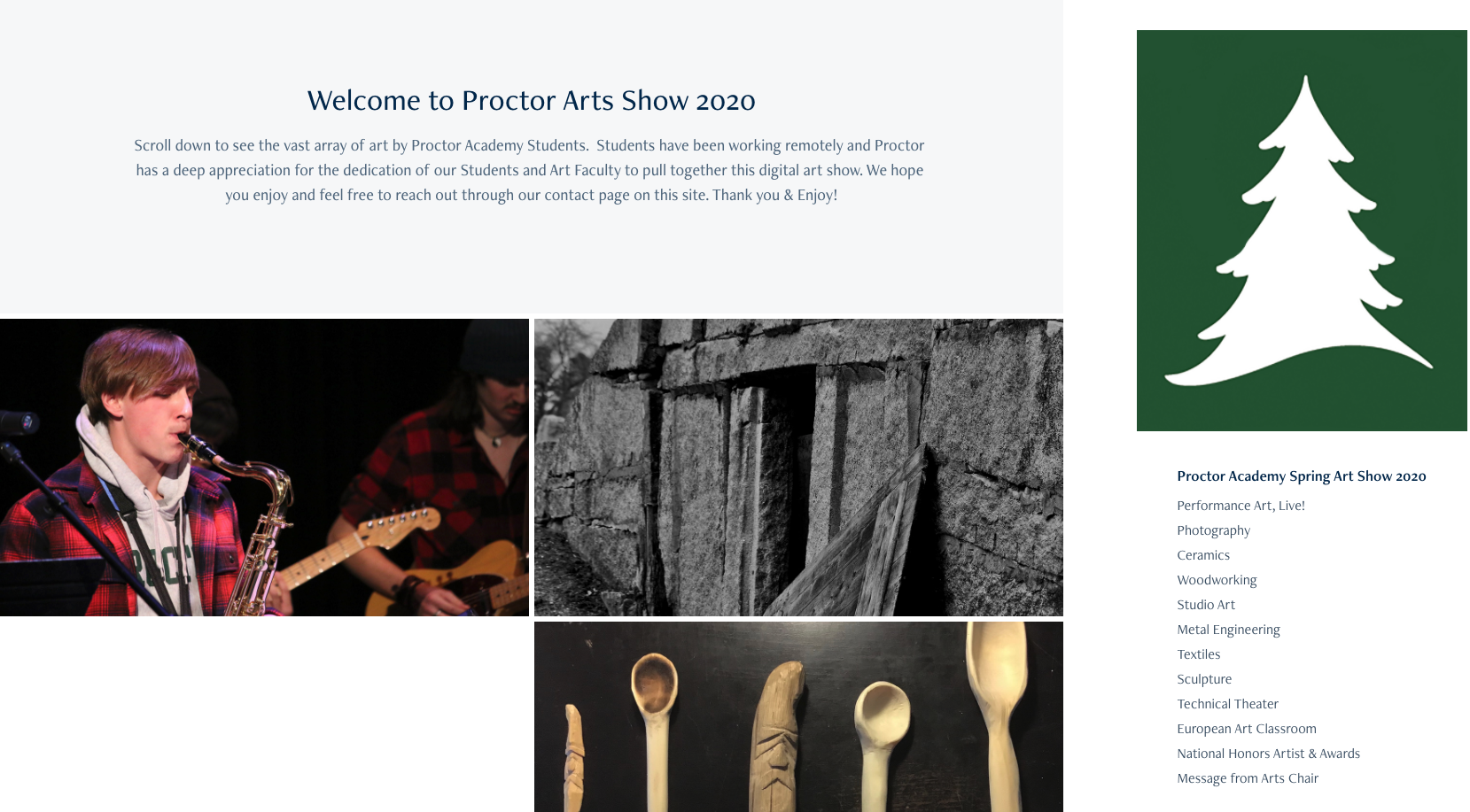 Proctor Academy Arts 