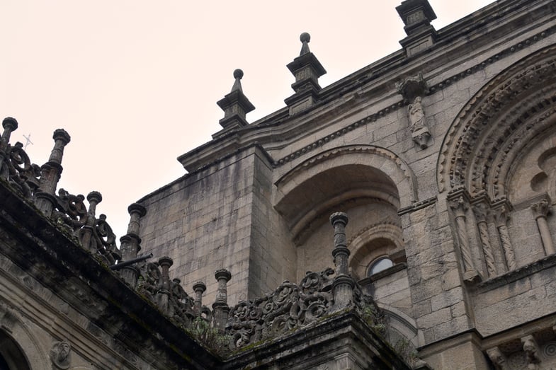 Proctor en Segovia visits the Cathedral of Santiago de Compostela
