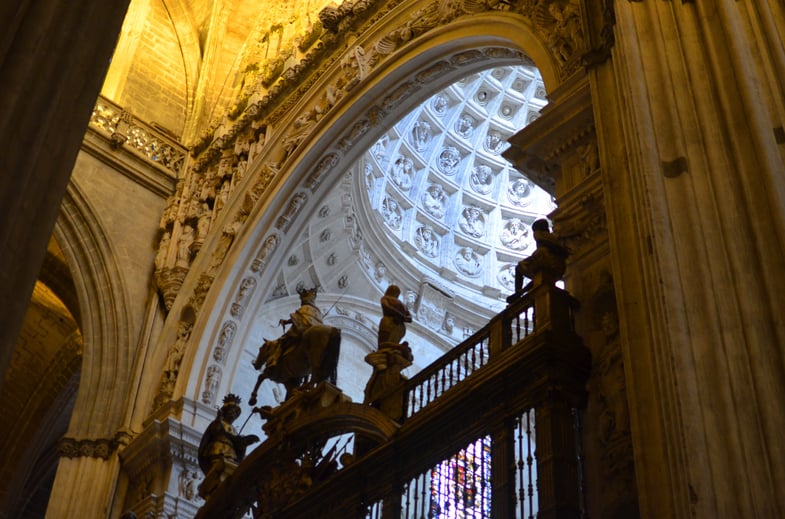 Proctor en Segovia visits the Cathedral of Sevilla