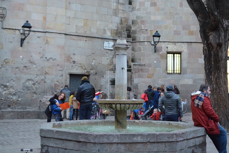 Proctor en Segovia explores Barcelona’s gothic quarter