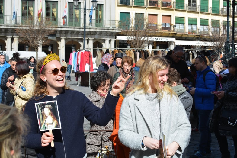 European Art Classroom visits Proctor en Segovia