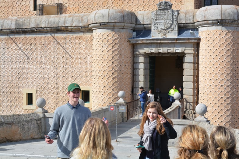 European Art Classroom visits Proctor en Segovia