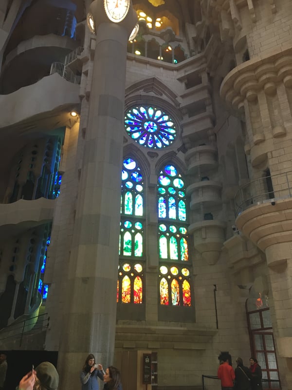 Proctor en Segovia at Gaudí’s Sagrada Familia