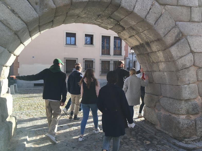 European Art Classroom visits Proctor en Segovia