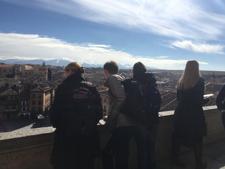 European Art Classroom visits Proctor en Segovia