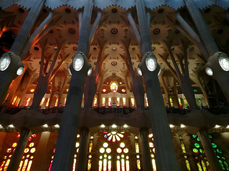 Proctor en Segovia visits the Sagrada Familia