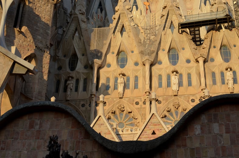 Proctor en Segovia visits the Sagrada Familia