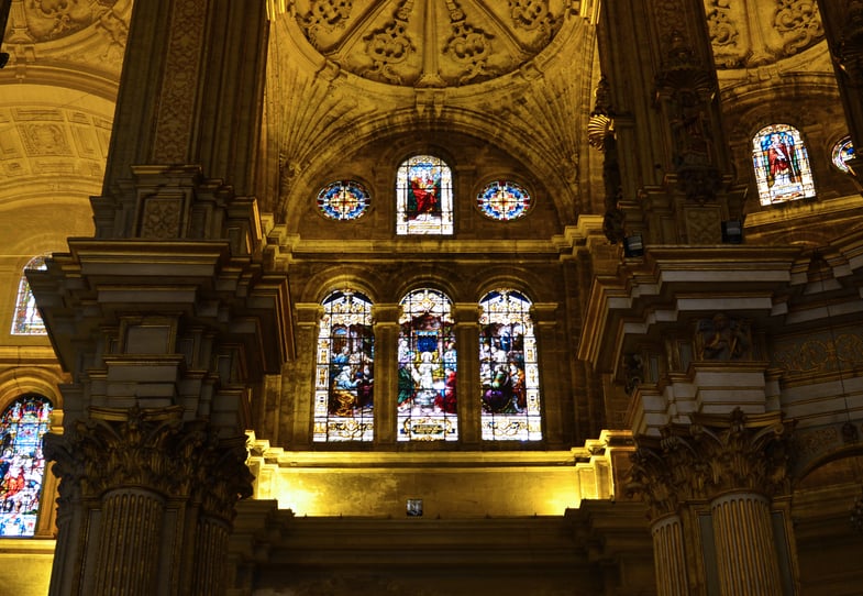 Proctor en Segovia visits the Cathedral of Málaga