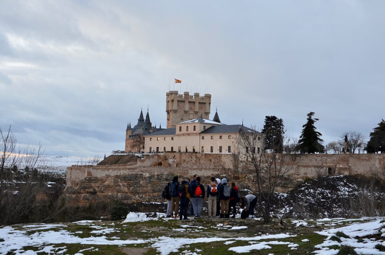 Proctor en Segovia explores the old town