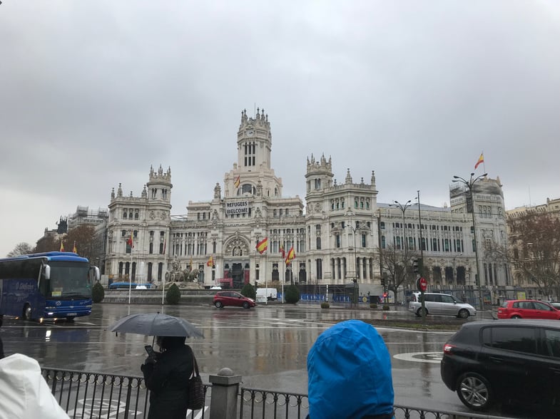 Proctor en Segovia visits Madrid