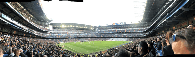 Proctor en Segovia watches a Real Madrid match