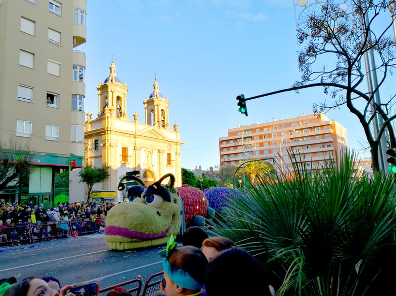 Proctor en Segovia visits Cádiz during Carnaval