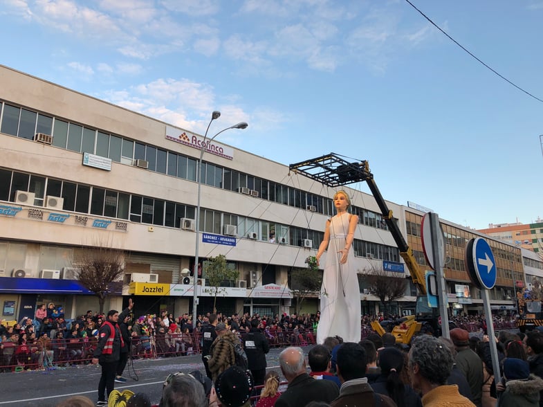 Proctor en Segovia visits Cádiz during Carnaval